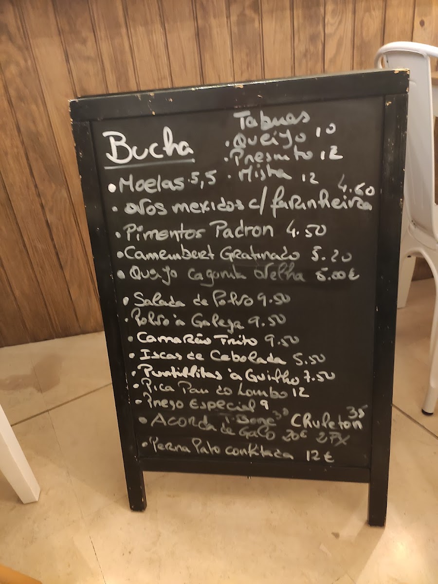 Menu Bucha, Tapas & Wine-1